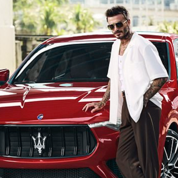 Ο David Beckham είναι το νέο πρόσωπο της Maserati