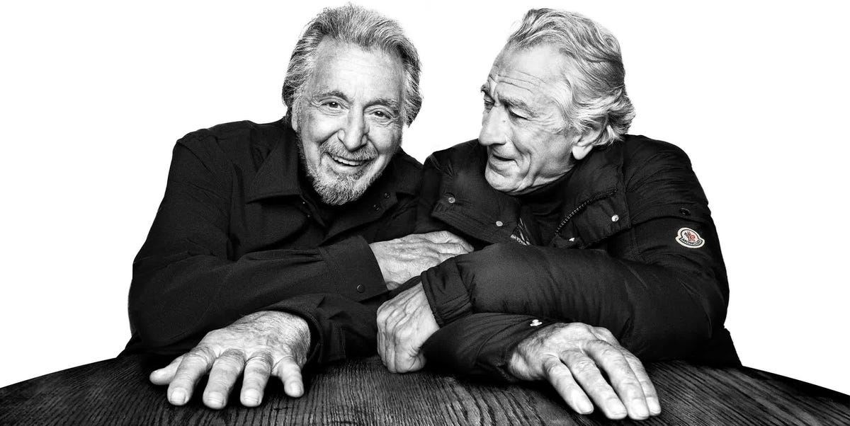 Robert De Niro και Al Pacino φωτογραφήθηκαν μαζί μετά από πολλά χρόνια φιλίας