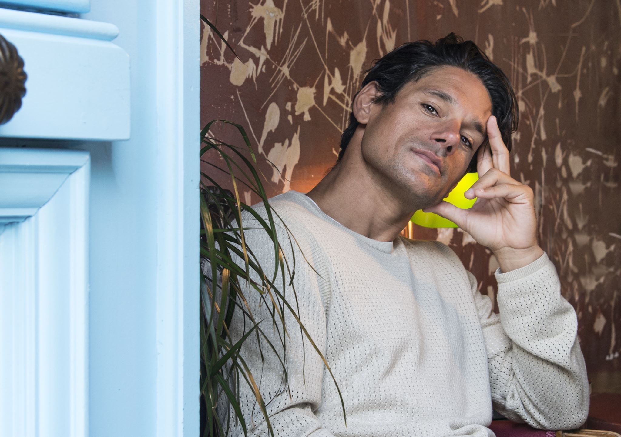 Ο Πάνος Βλάχος χαίρεται να σουτάρει