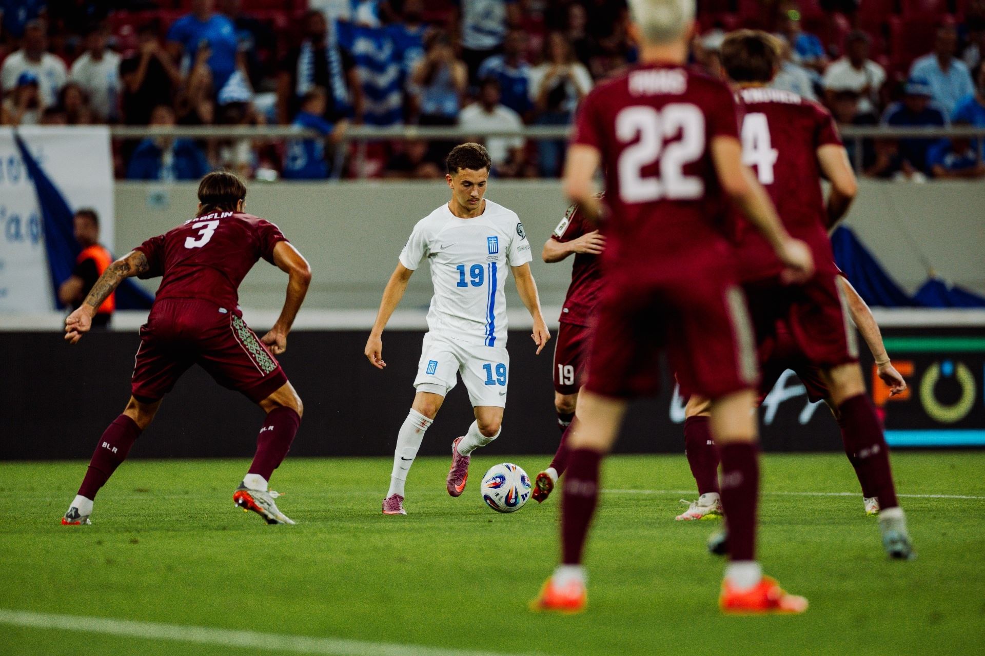 Ανοίγει το μάτι σου με αυτή την ομάδα-Η Εθνική Ελλάδος σκόρπισε με 5 γκολ τη Λευκορωσία (βίντεο)