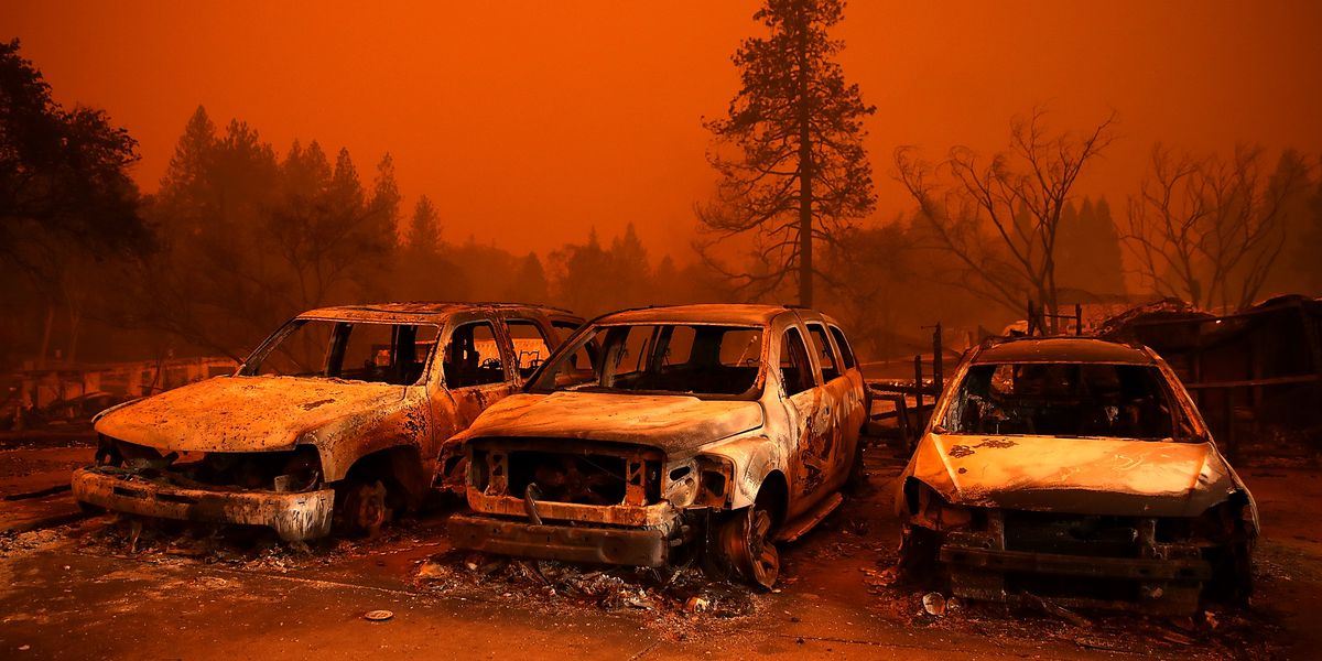 Φωτογραφίες από την καταστροφική πυρκαγιά της Καλιφόρνιας