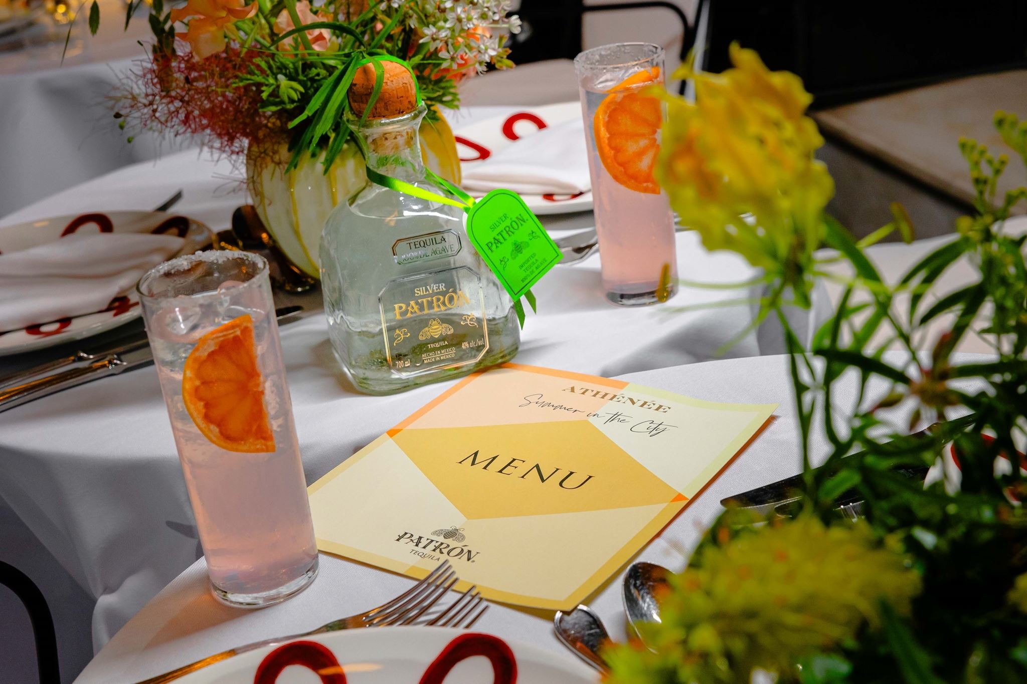 Summer In The City | Ραντεβού στο Athénée για dinner και Paloma cocktails με Patrón super premium τεκίλα