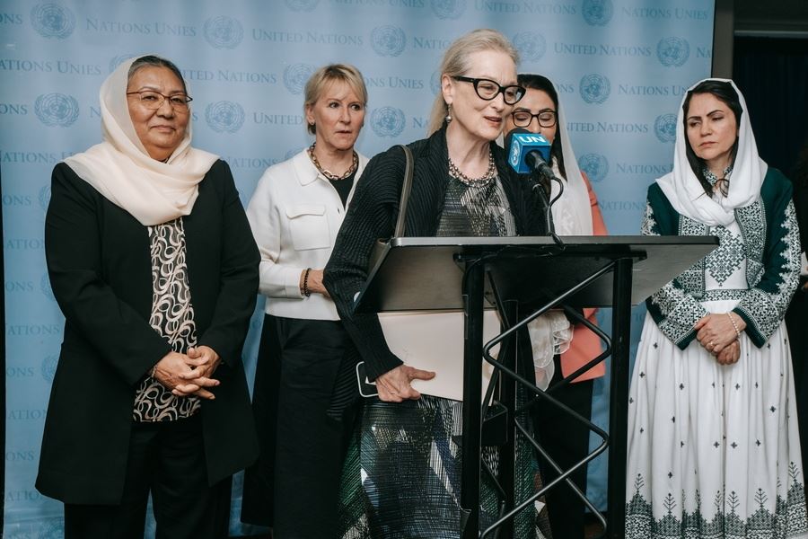 Η Μέριλ Στριπ είπε την αλήθεια για τις γυναίκες στο Αφγανιστάν (video)