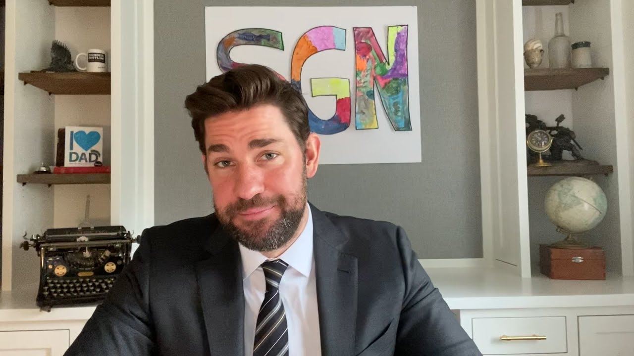 O John Krasinski έχει μερικά good news για όσο μένουμε σπίτι