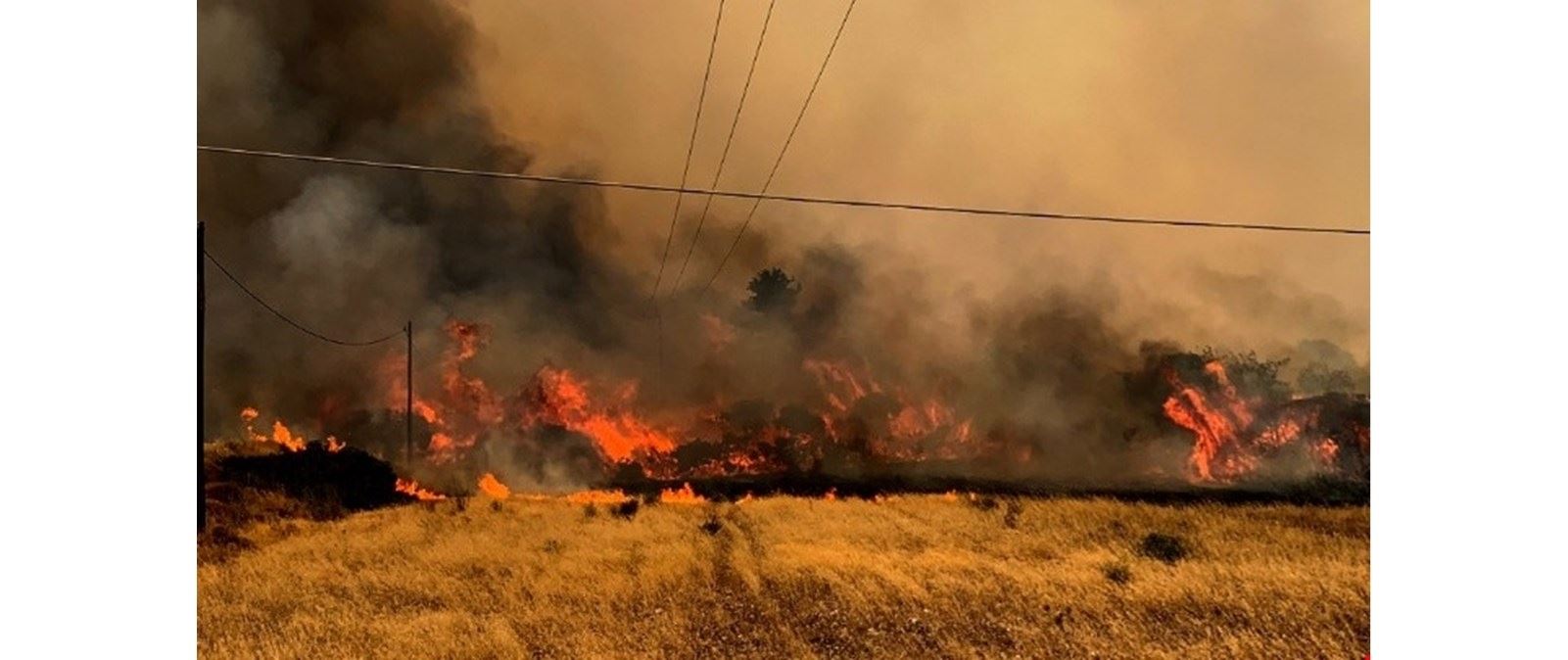 Ένα ζευγάρι τουριστών από τη Σουηδία μιλά για τις πυρκαγιές στη Ρόδο