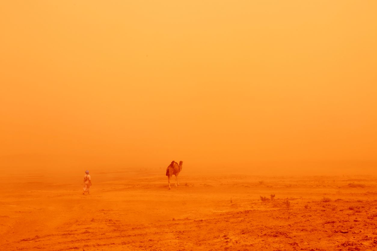 Ένας αεροχείμαρρος από Αλγερία και Λιβύη προκάλεσε τον καύσωνα