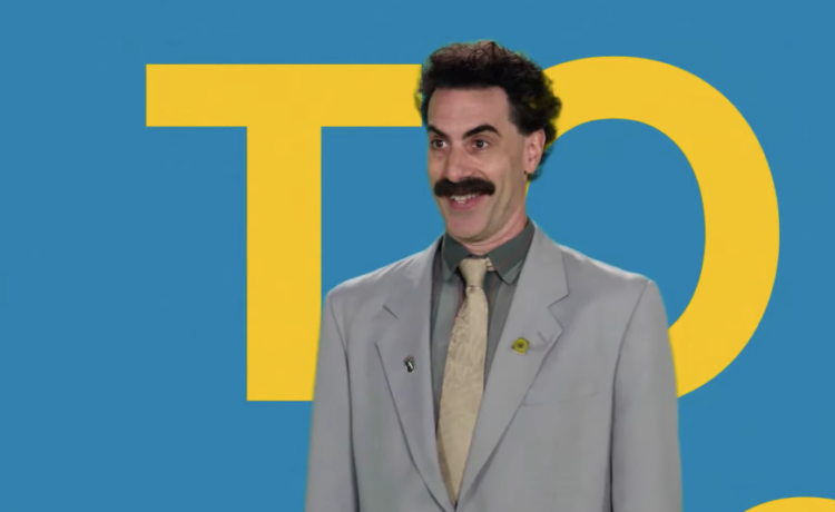 Το πρώτο teaser trailer του Borat 2