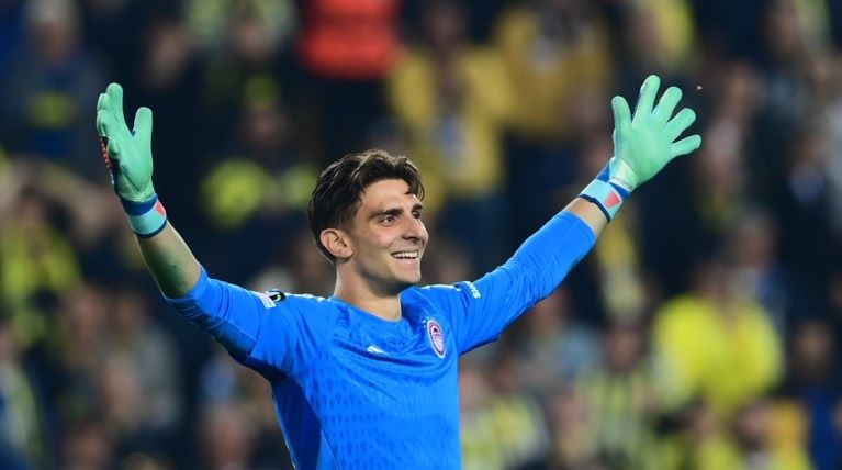 O Κωνσταντίνος Τζολάκης του Ολυμπιακού απέκρουσε μέσα σε ένα βράδυ τα περισσότερα πέναλτι στην καριέρα του