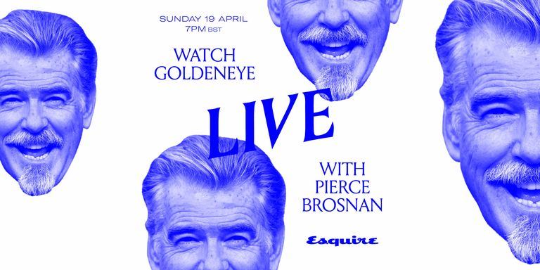 Ο Pierce Brosnan βλέπει το GoldenEye με αναγνώστες του Esquire