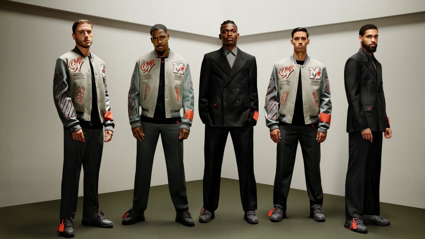 Off-White x AC Milan, η αθλητική μόδα σε άλλο επίπεδο