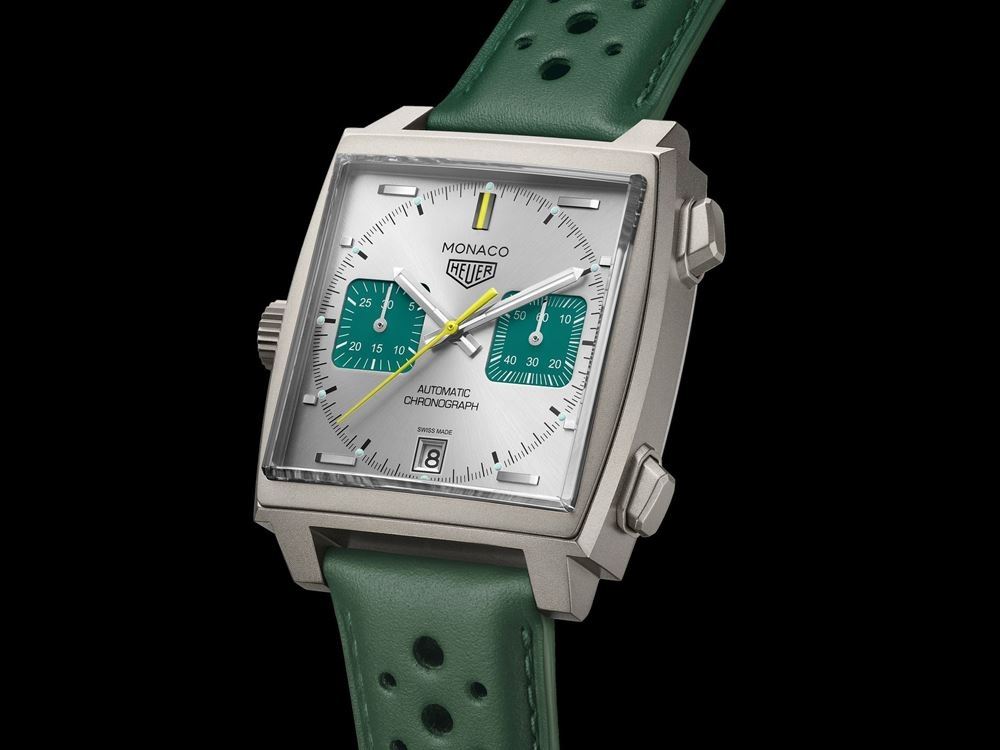 Πανέμορφο το TAG Heuer Monaco σε British Racing Green