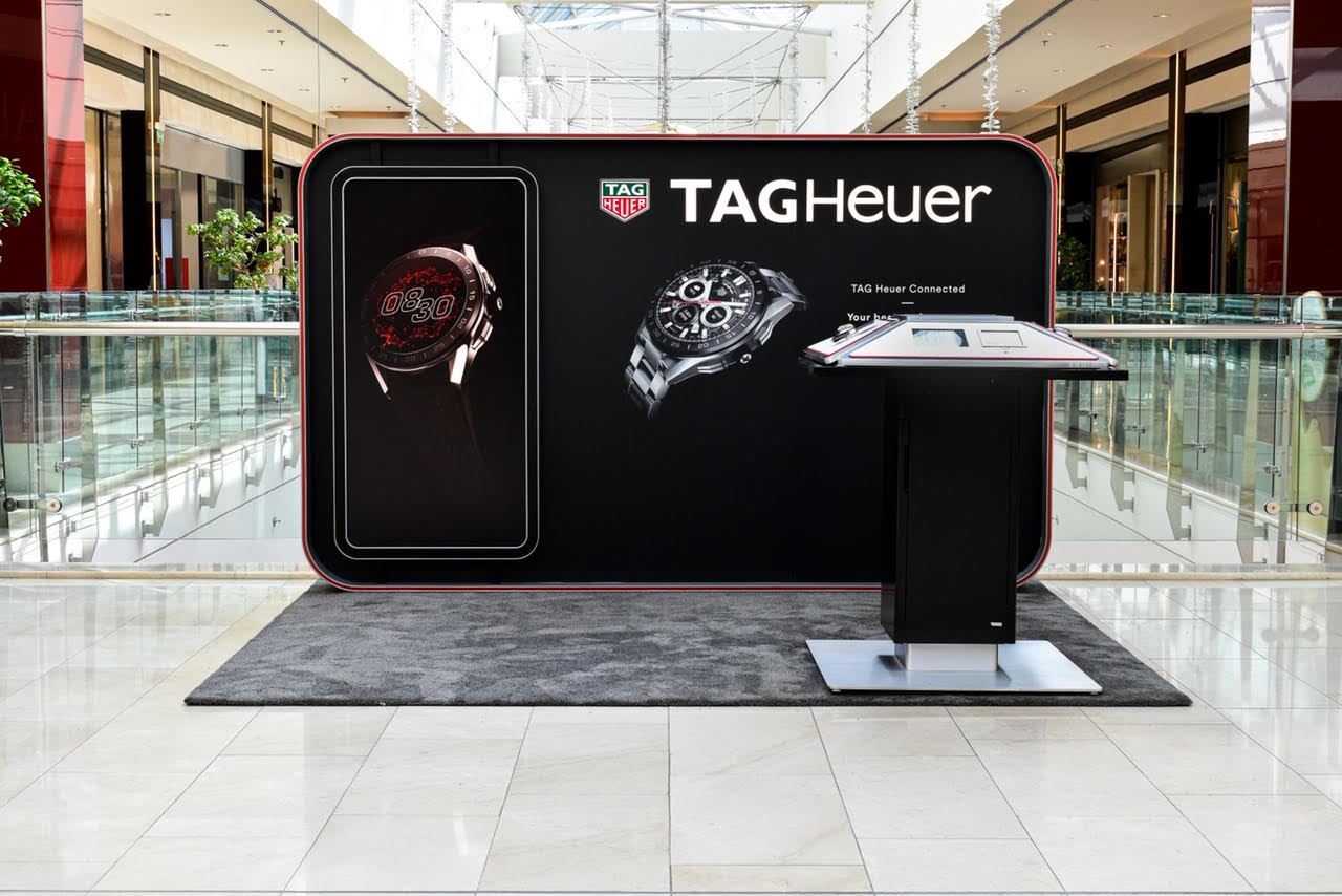 Το pop-up κατάστημα της TAG Heuer στο Golden Hall
