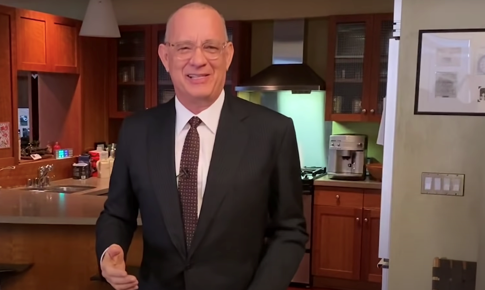 H πρώτη τηλεοπτική εμφάνιση του Tom Hanks μετά τον κορονοϊό