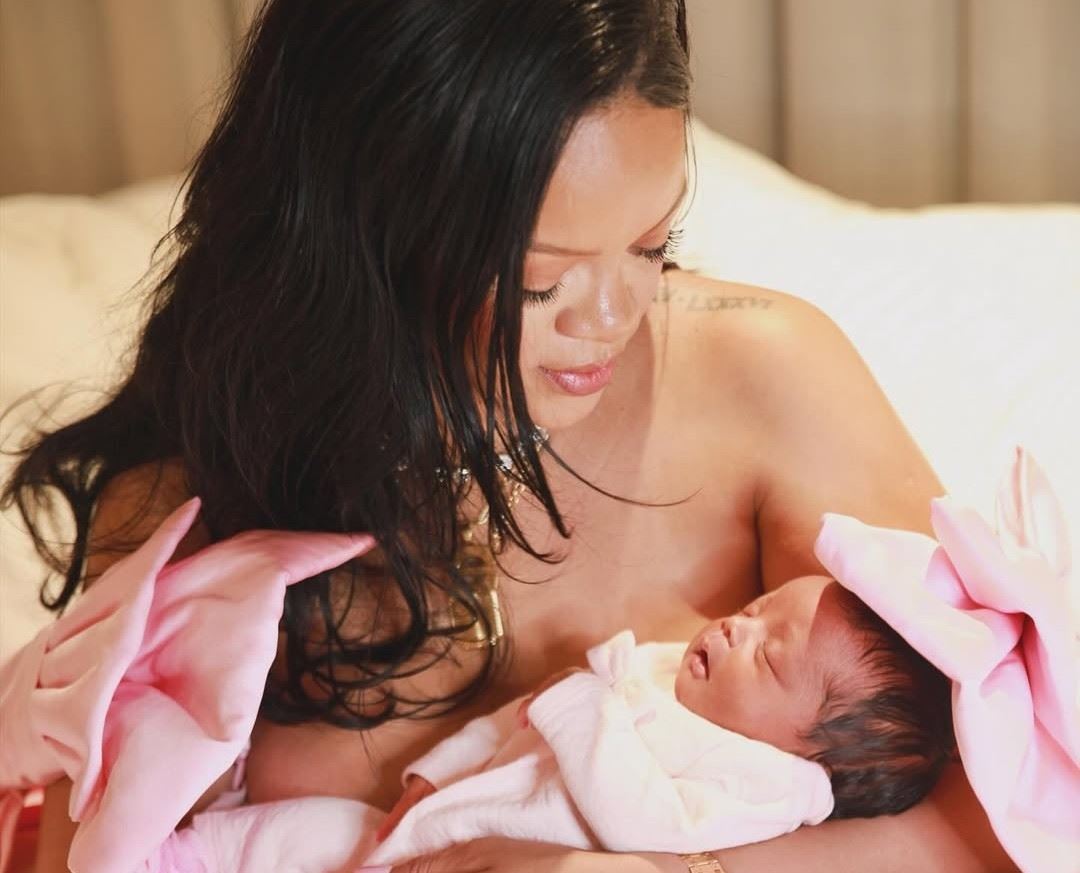 Η Rihanna μόλις απέκτησε το τρίτο της παιδί από τον A$AP Rocky