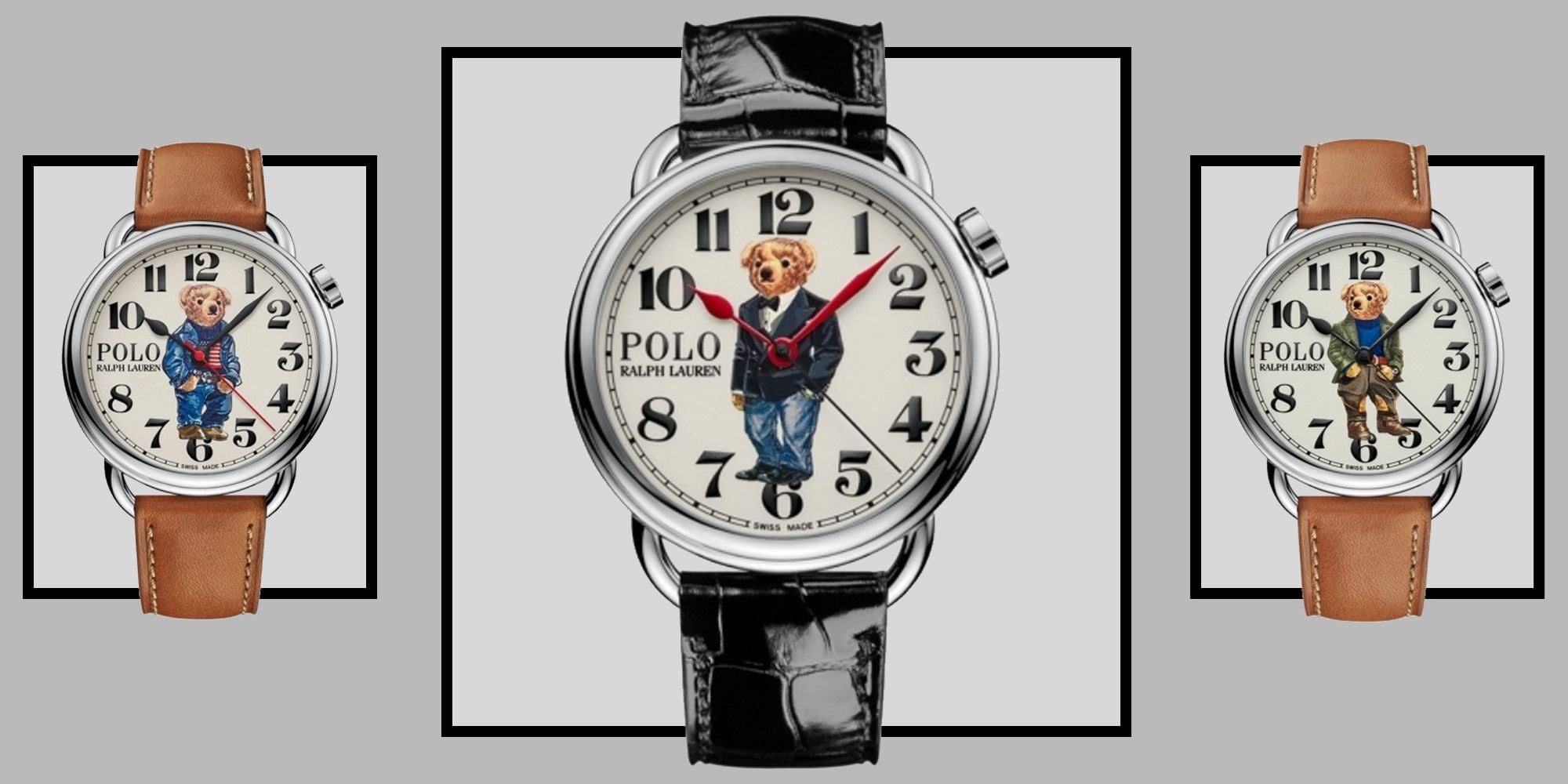 Τα 3 νέα Polo Bear watches από τον Ralph Lauren
