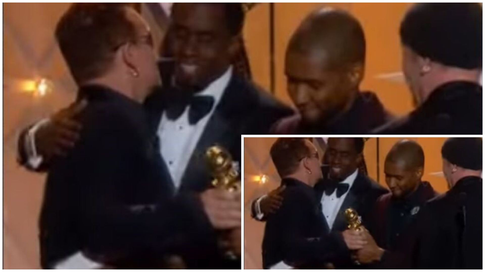 Το viral βίντεο με τον Bono να ρίχνει 'άκυρο' στον Diddy (video)
