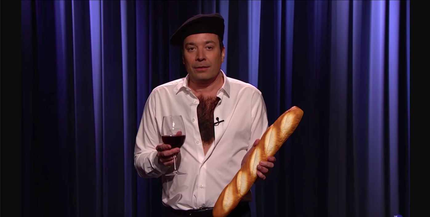 Όταν ο Jimmy Fallon την είδε Emmanuel Macron