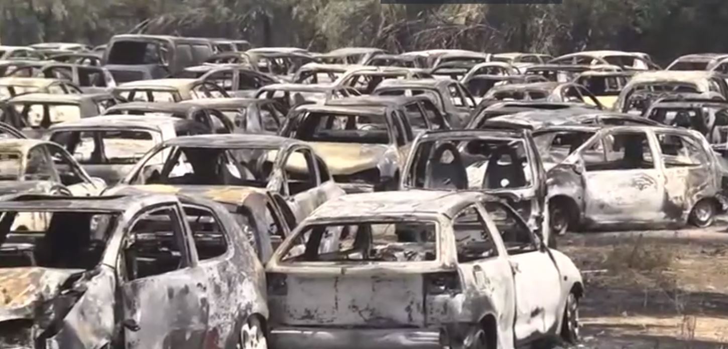 Καταστροφή στο τελωνείο Πατρών: 550 οχήματα έγιναν στάχτη