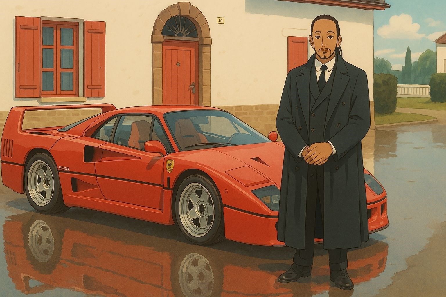 Έξι θρυλικές φωτογραφίες του motorsport σε στιλ Ghibli