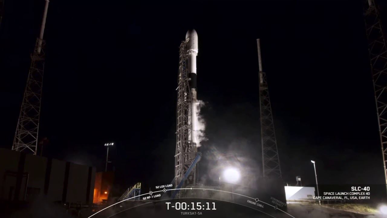 Το ποδαρικό της SpaceX στο 2021 έγινε με την εκτόξευση του Turksat