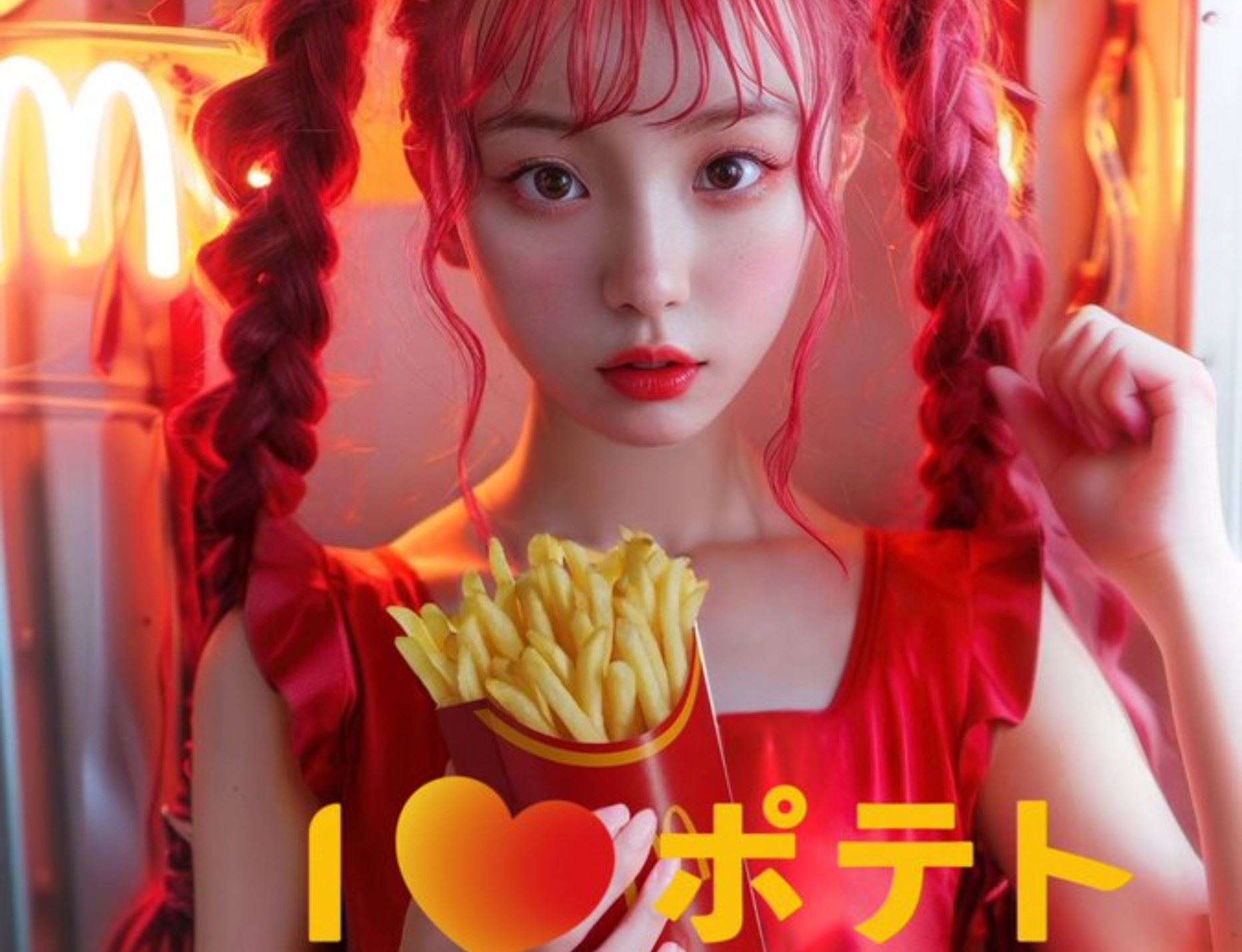 Τα McDonald's στην Ιαπωνία διαφημίζουν τηγανητές πατάτες με τεχνητή νοημοσύνη