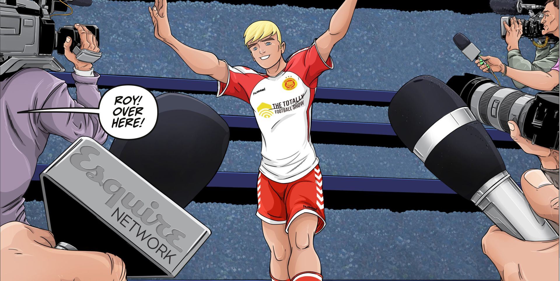 Η επιστροφή του Roy Of The Rovers, του σπουδαιότερου ήρωα του αγγλικού ποδοσφαίρου