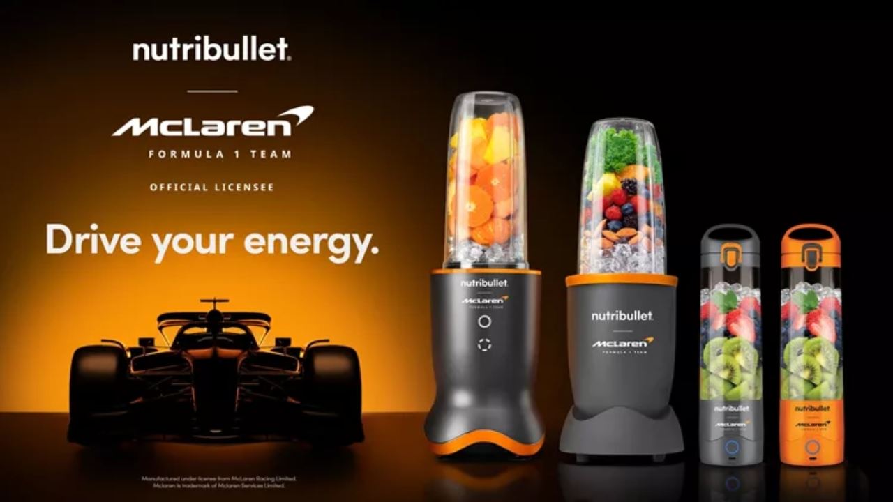 nutribullet & McLaren: Η πιο απρόσμενη συνεργασία υψηλών ταχυτήτων