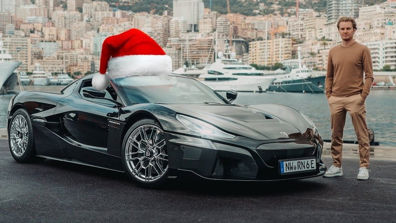 O Nico Rosberg κλειδώθηκε έξω από το Rimac Nevera