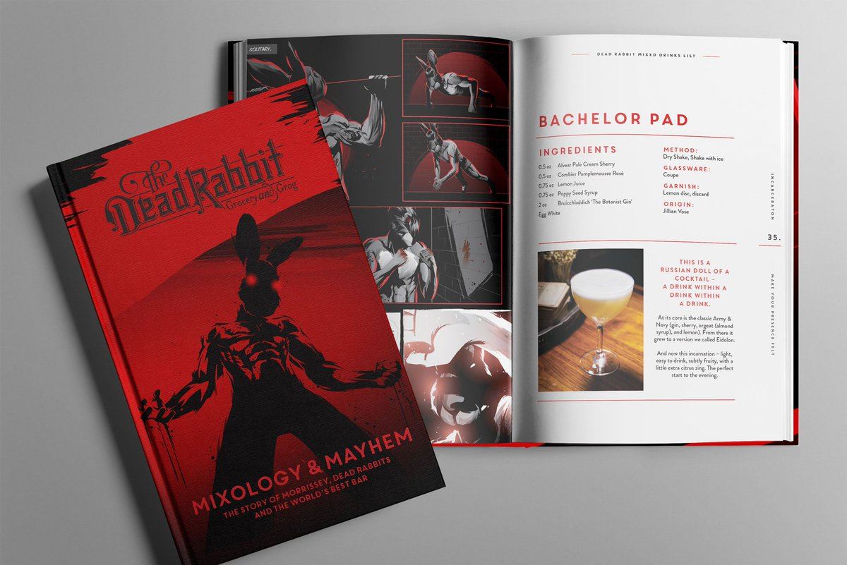 O οδηγός για τα cocktails του Dead Rabbit είναι ένα σκοτεινό, υπέροχο graphic novel