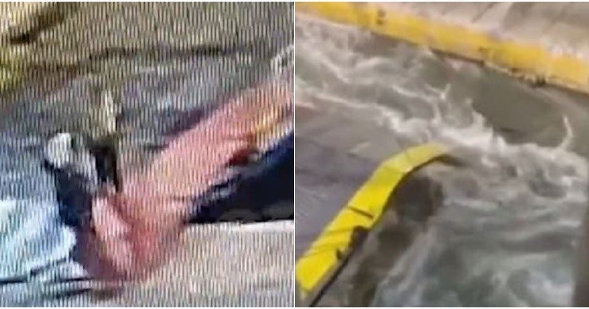 To βίντεο-ντοκουμέντο που δείχνει το πλήρωμα του Blue Horizon να σπρώχνει τον 36χρονο στη θάλασσα