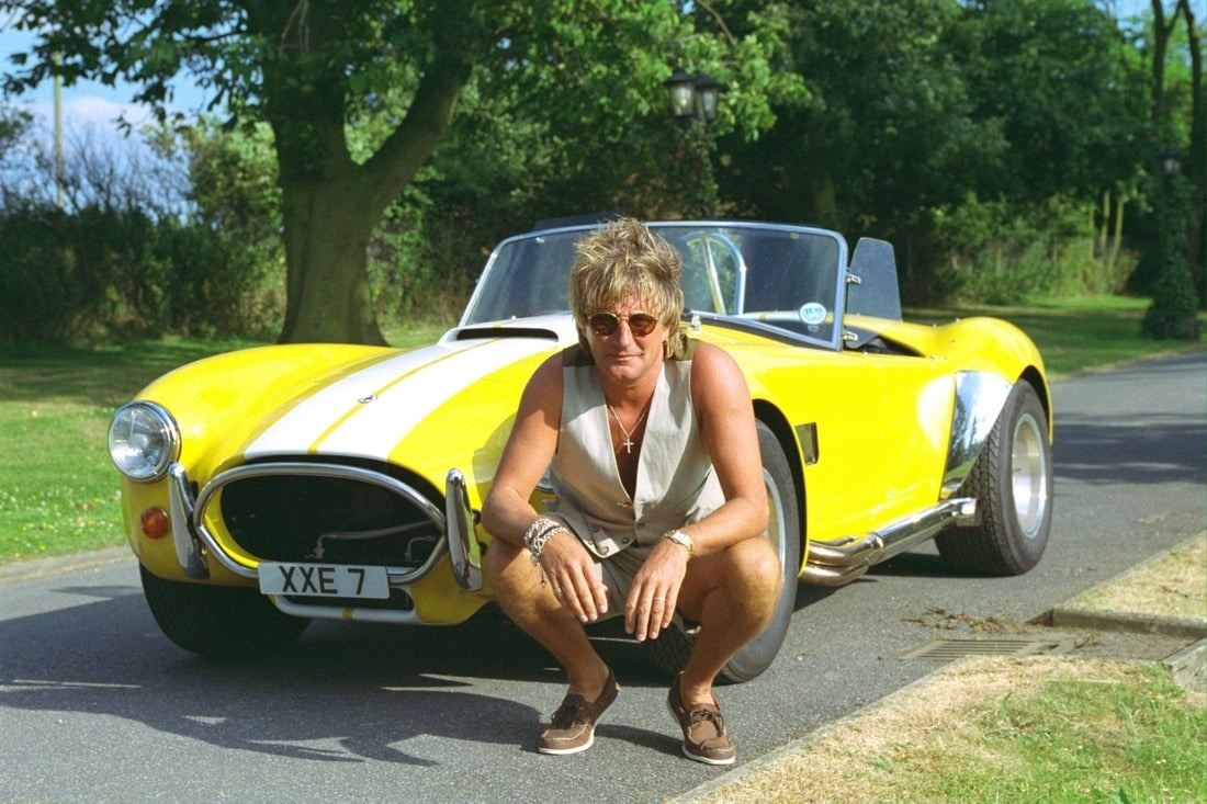 Ζηλεύοντας την απίστευτη συλλογή αυτοκινήτων του Rod Stewart