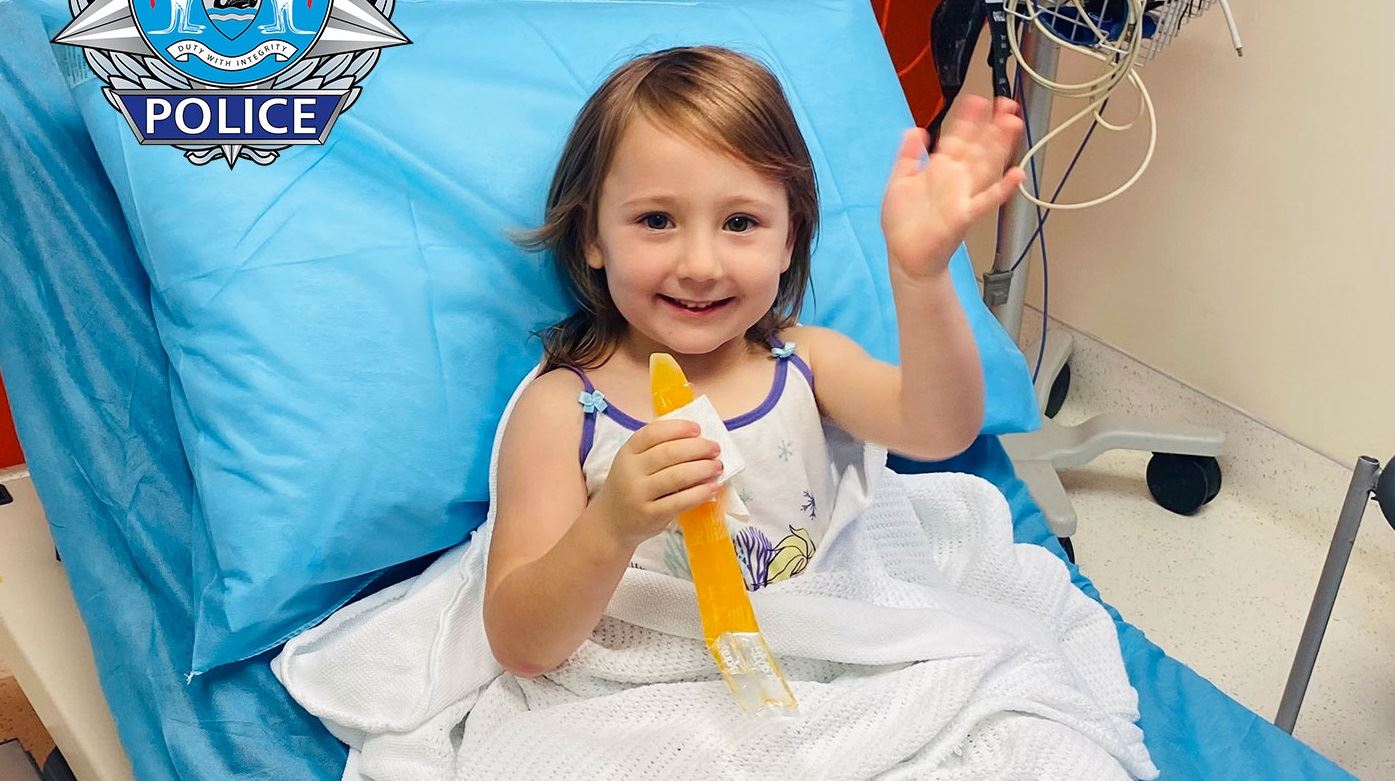 H επιστροφή της νέας 'Madeleine McCann' στο σπίτι της στην Αυστραλία