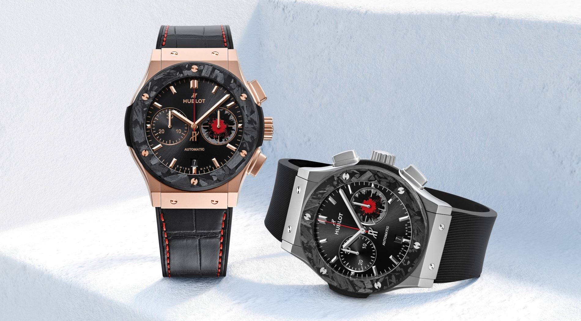 Οι limited εκδόσεις του Hublot Classic Fusion Chronograph Santorini Boutique αποκαλύφθηκαν στη Σαντορίνη