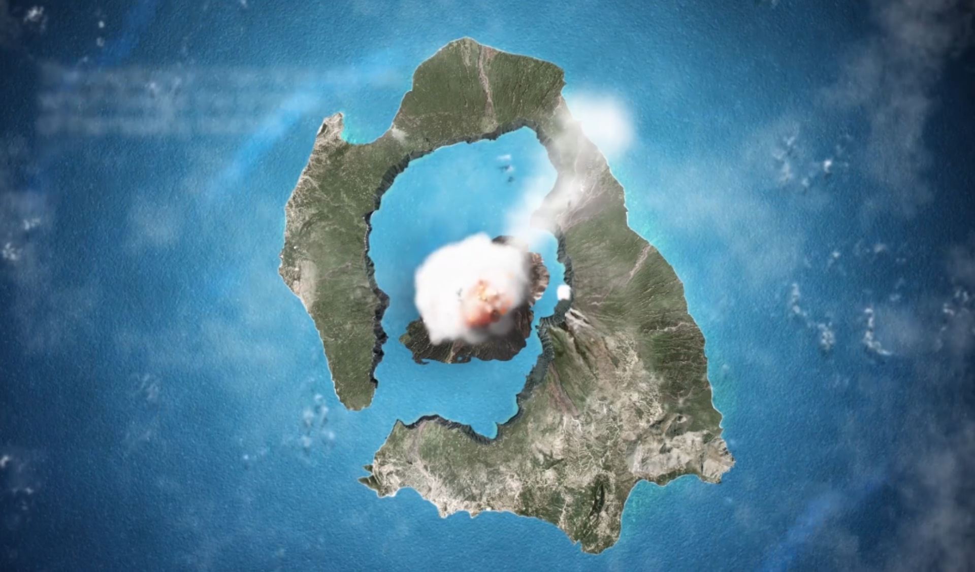 Βίντεο: Οι ηφαιστειακές εκρήξεις που διαμόρφωσαν την Σαντορίνη