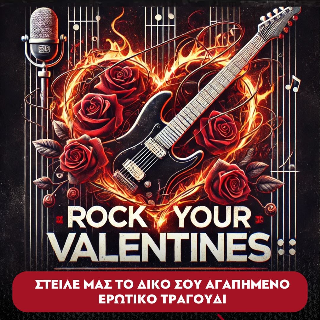 Rock Your Valentines: Αφιέρωσε το πιο rock ερωτικό τραγούδι στον 969 Rock Fm