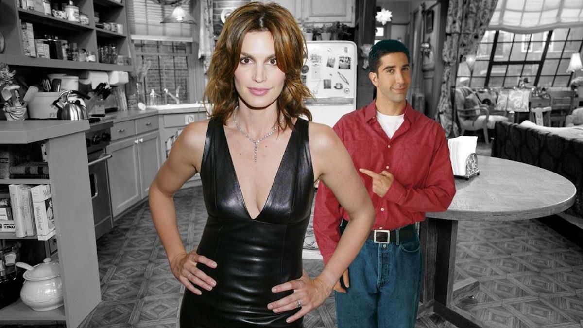 Η ιστορία πίσω από την εμφάνιση της Cindy Crawford στα Φιλαράκια