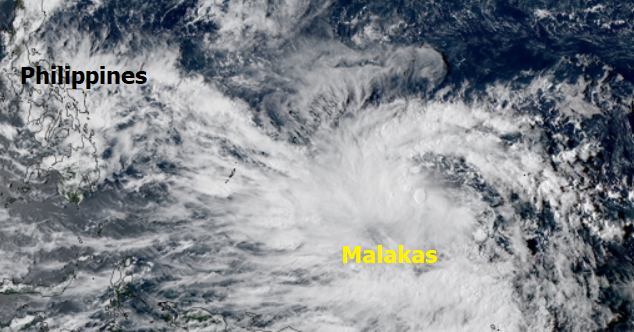 Η τροπική καταιγίδα Malakas έγινε viral για τον λόγο που φαντάζεσαι