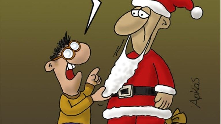 Ο Αρκάς καλωσορίζει τον χειμώνα όπως μόνος αυτός ξέρει