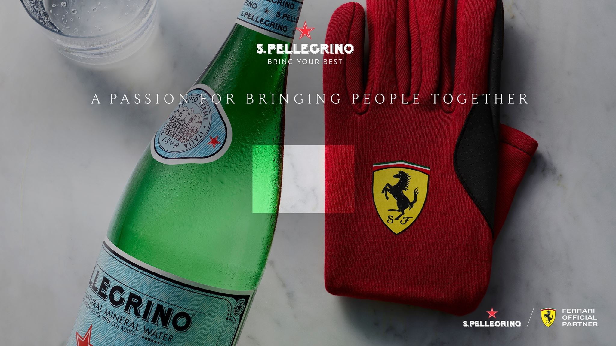 S.Pellegrino x Ferrari: H ιταλική αριστεία προσγειώνεται από τις Άλπεις στις πίστες της F1