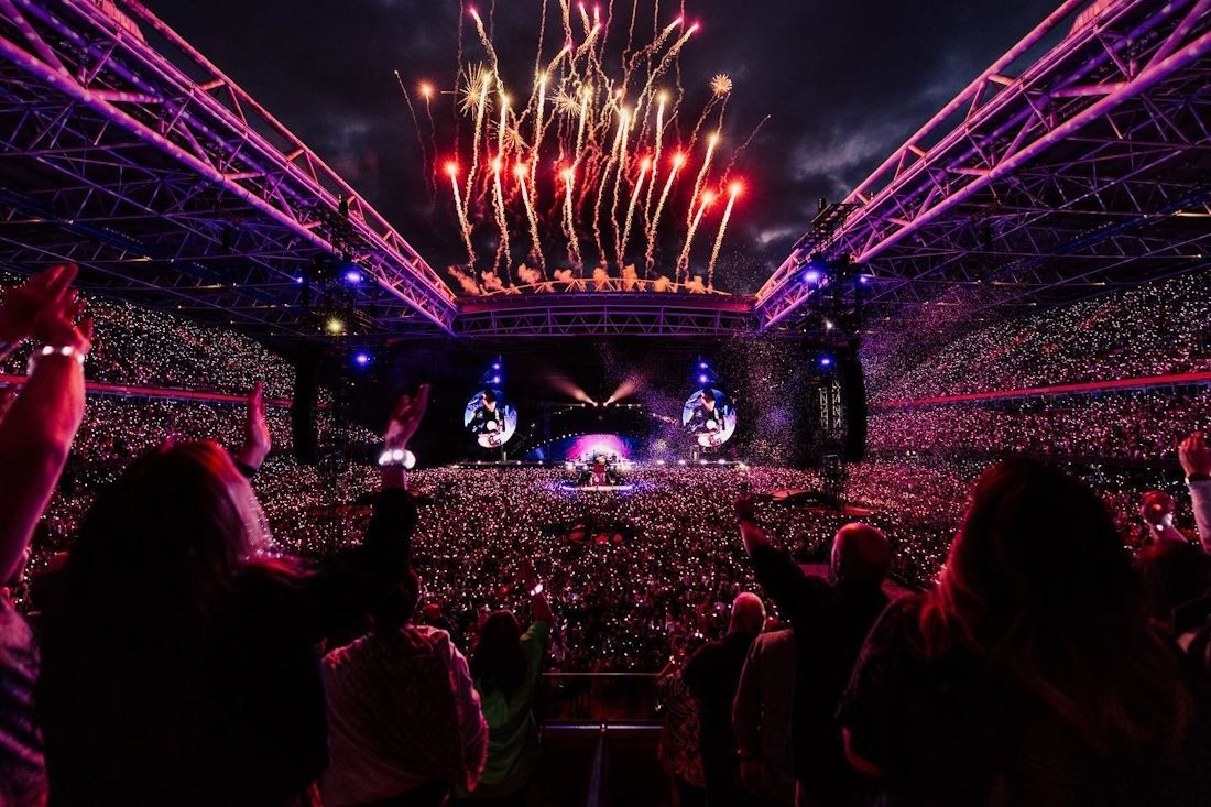 Sold-out οι συναυλίες των Coldplay στο ΟΑΚΑ