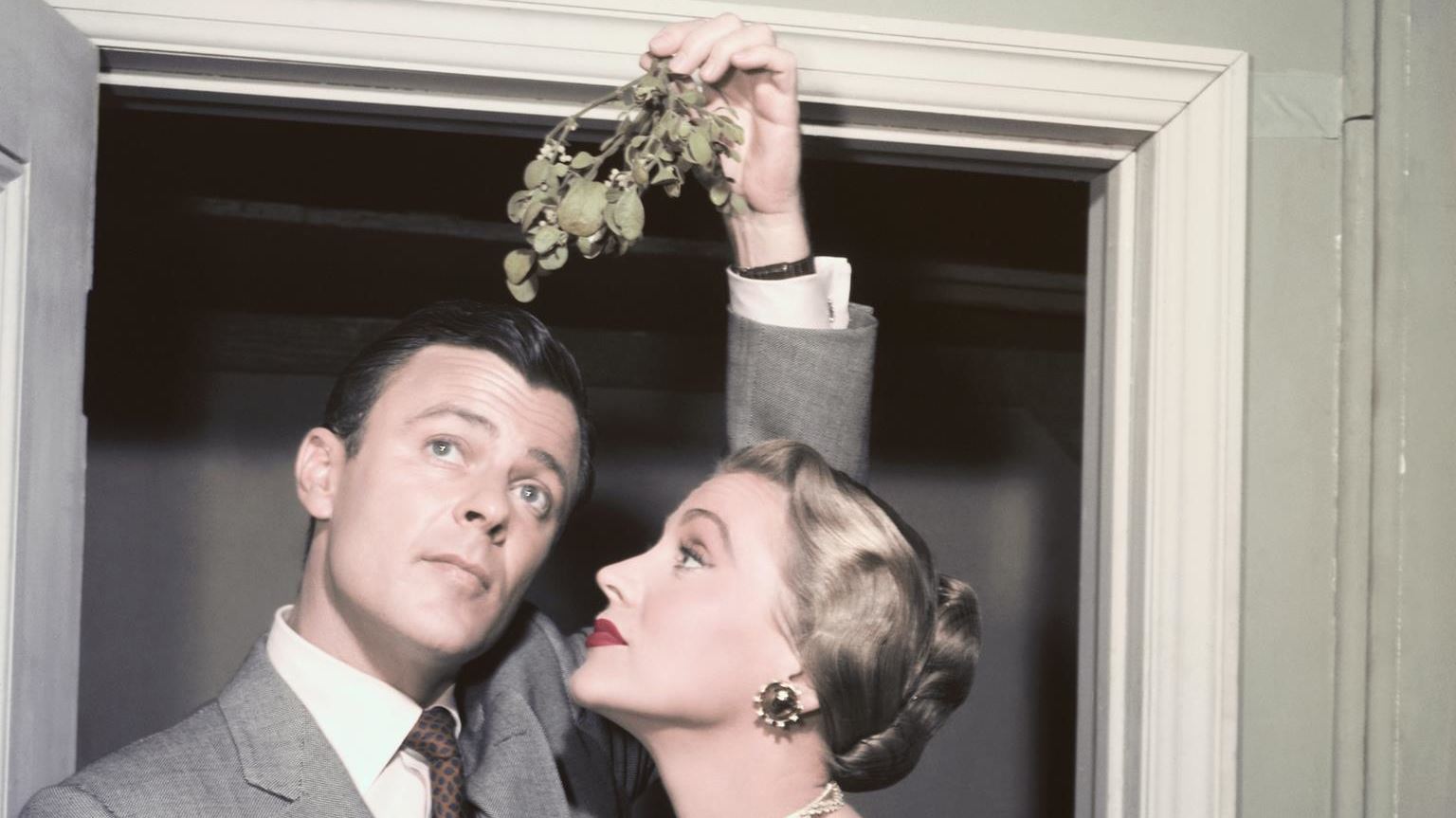 Ένα φιλί κάτω από το γκι