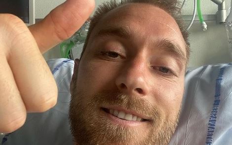 Όλα καλά για τον Christian Eriksen