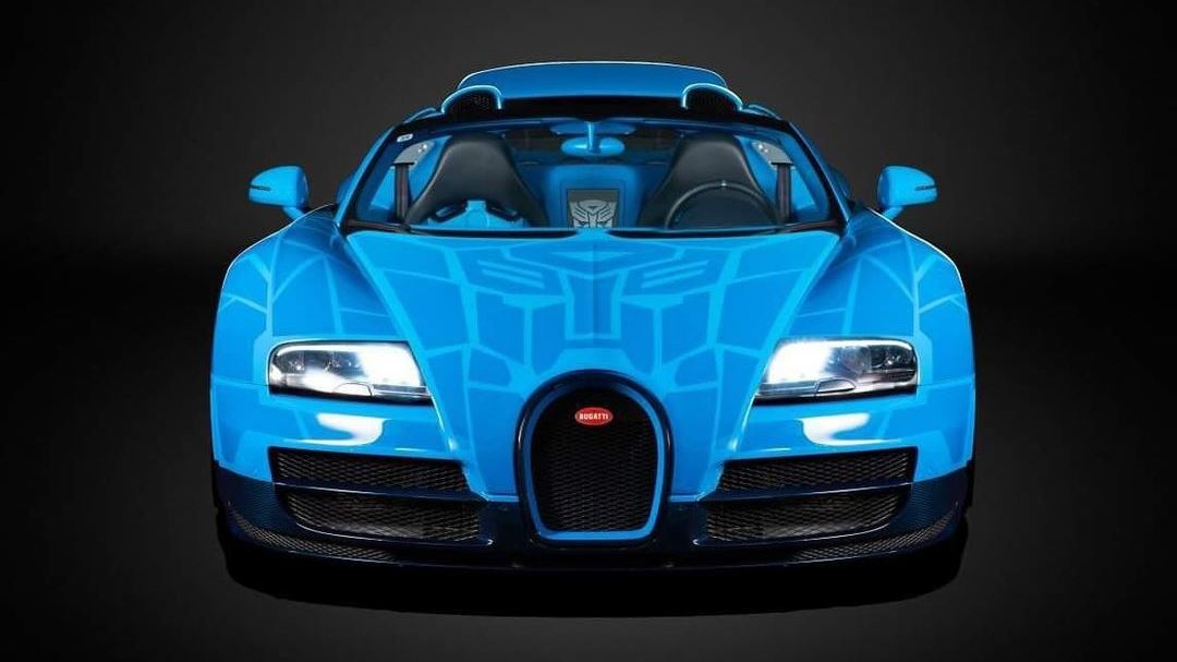 Αυτή η Bugatti Veyron είναι για τους fans των Transformers