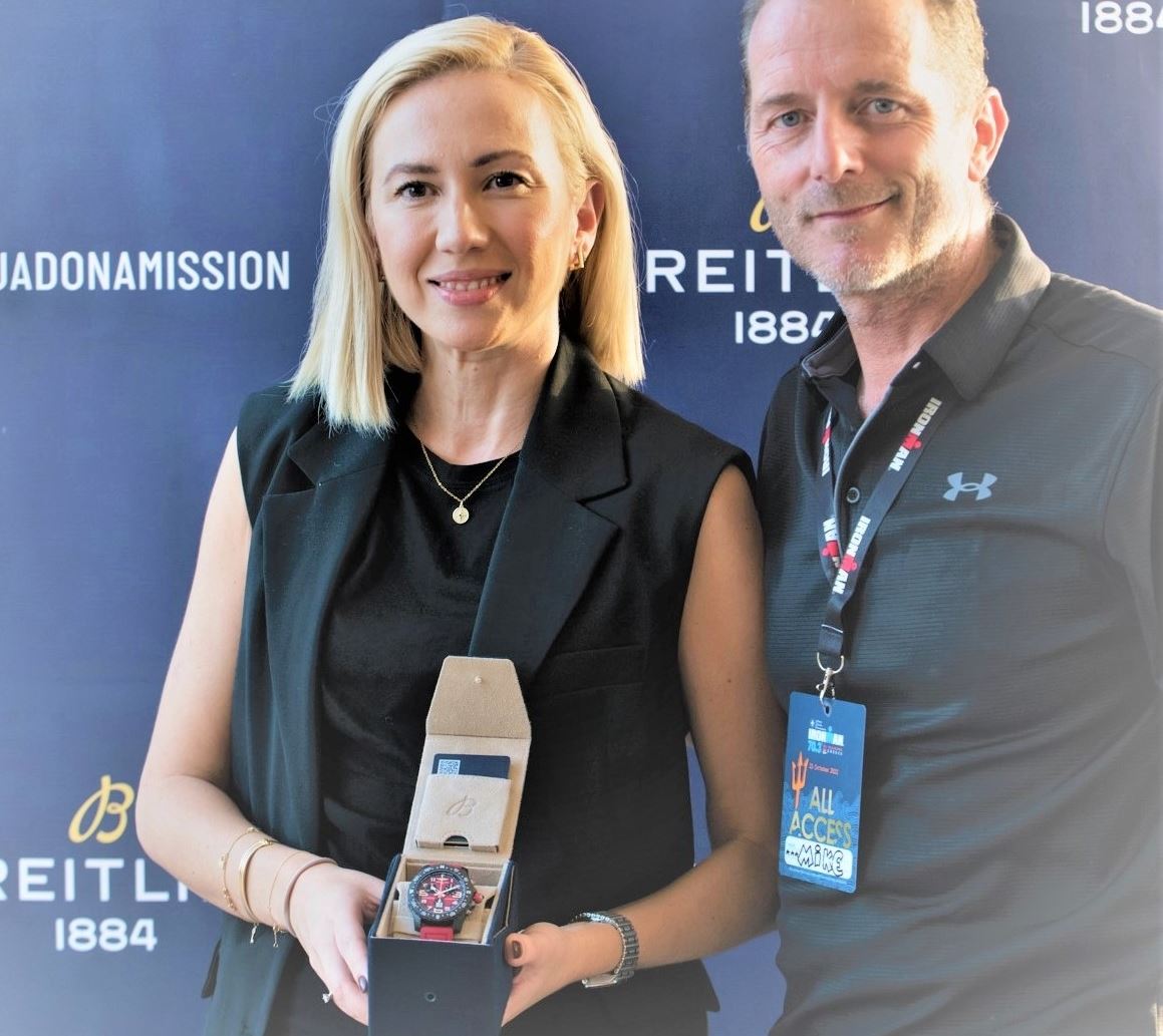 Το squad της Breitling στήριξε το IRONMAN® 70.3.Vouliagmeni