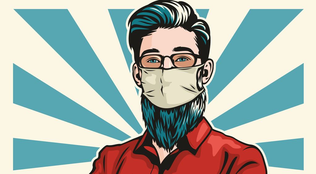 Πώς θα κρατήσεις το μούσι σου περιποιημένο κάτω από τη μάσκα