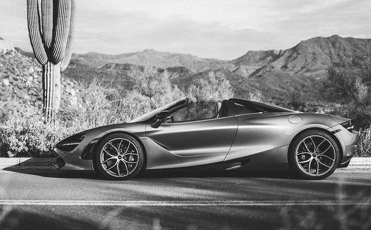 McLaren 720S Spider, χάρμα οφθαλμών