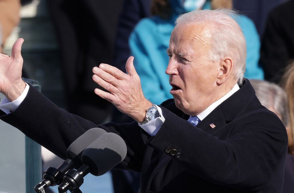 Ένα Rolex Datejust στον καρπό του Joe Biden