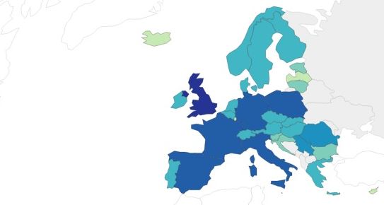 Ο διαδραστικός χάρτης των εμβολιασμών κατά του κορονοϊού στην Ευρώπη