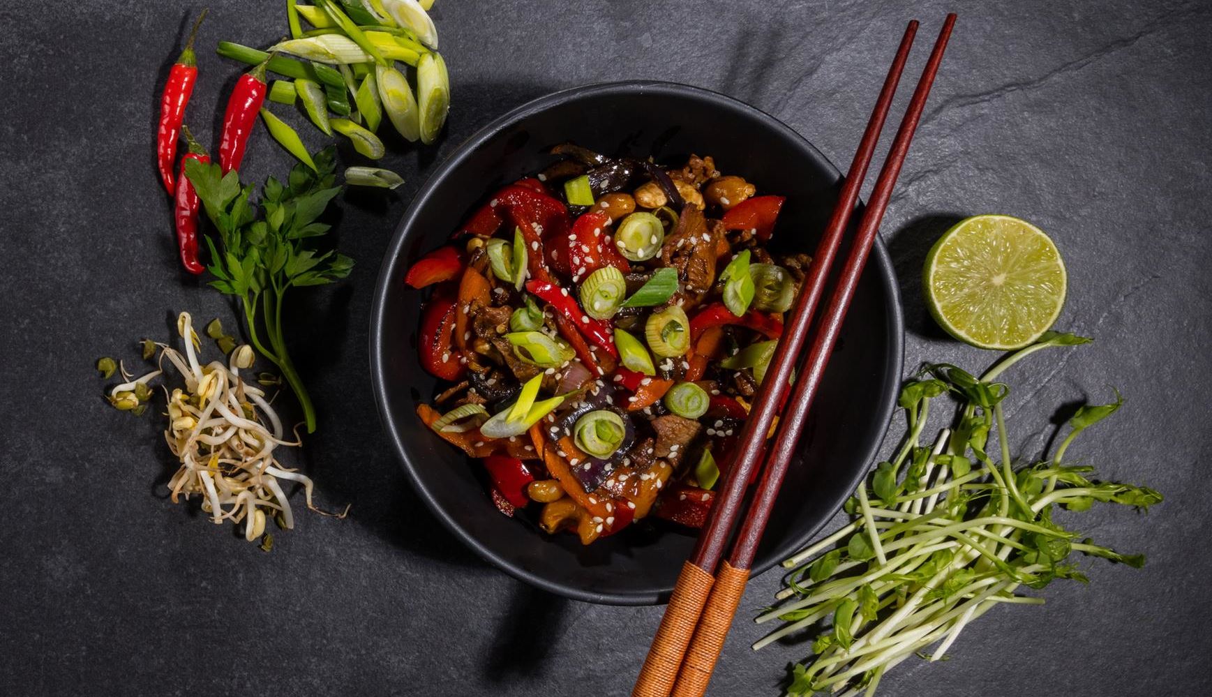 Μοσχάρι με σάλτσα Σετσουάν, καυτερό και γλυκό ταυτόχρονα