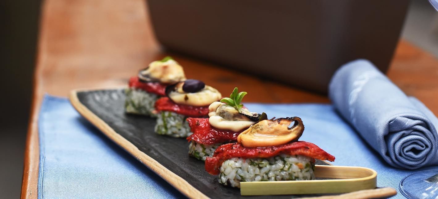 Nigiri-Μυδοπίλαφο, μία ξεχωριστή συνταγή από τον Δημήτρη Δημητριάδη